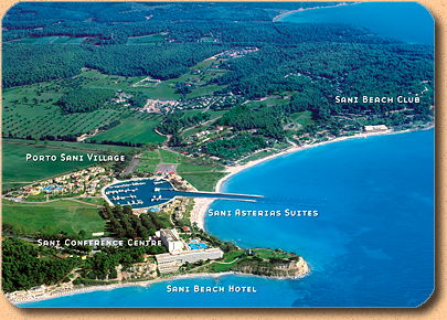 Luftbild Sani Resort